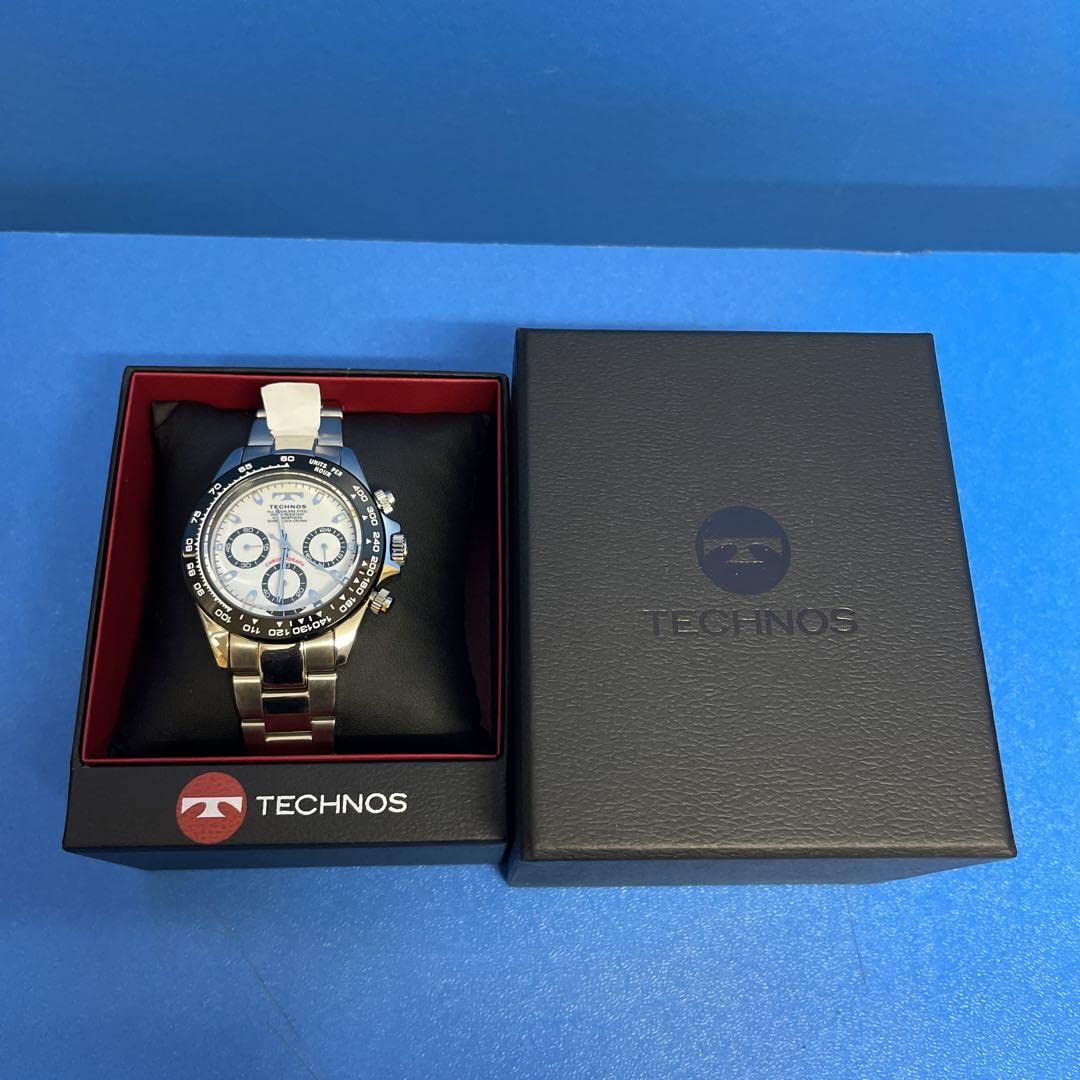 Amazon.co.jp: テクノス クロノグラフ 腕時計 TSM411TW : おもちゃ